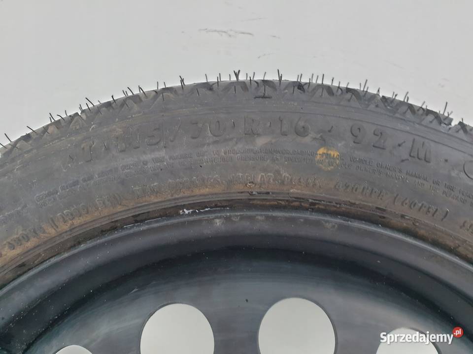 DOJAZDOWE KOŁO ZAPASOWE Opel Vectra C Astra H