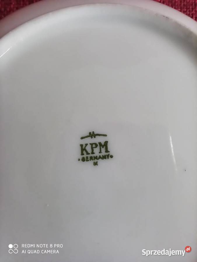 Paterka KPM Germany K
Sygnatura z lat 19041927 pomorskie Gdańsk sprzedam