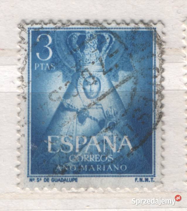 Zn Hiszpania Mi 1026 37 kas 1954 Gliwice