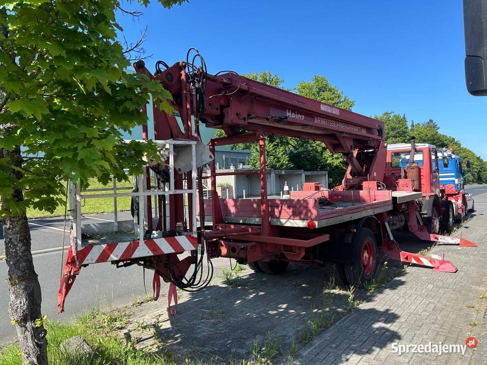 Man 16192 podnośnik koszowy Ruthmann1983 Import Zgierz sprzedam