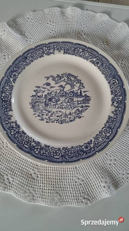 Talerz Dekoracyjny Ceramiczny wielkopolskie Wola Podłężna