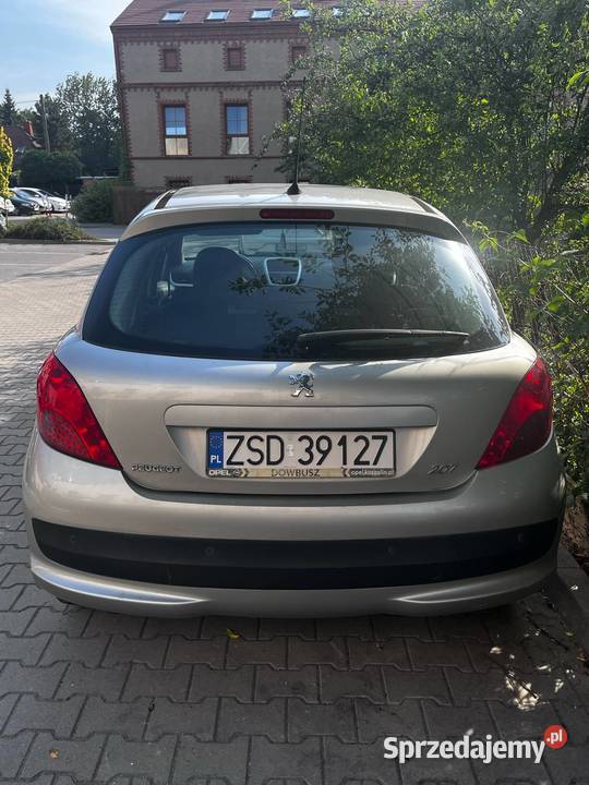 Peugeot 207 nieuszkodzony dolnośląskie Wrocław