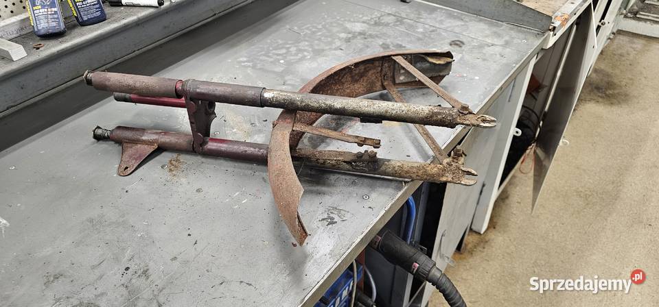 Przednie zawieszenie i błotnik żak ryś Wrocław