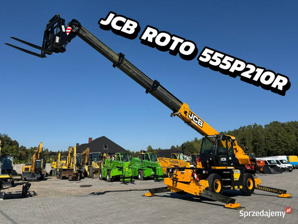 pozostałe JCB 555P210R SV ROTO 5521 Ładowarka świętokrzyskie Widełki