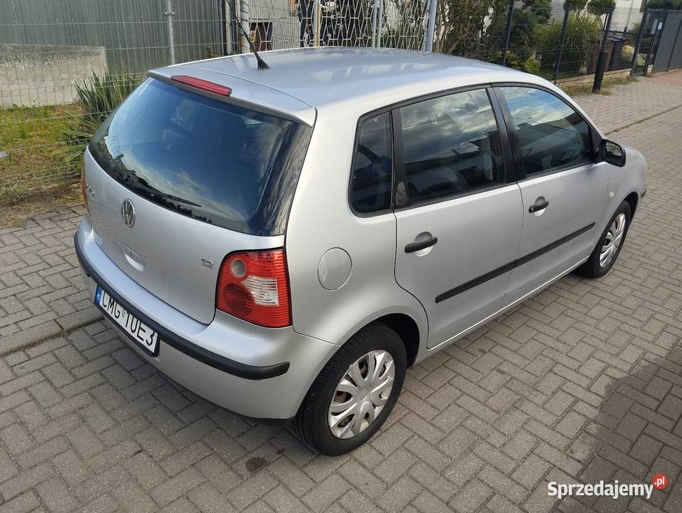 Volkswagen Polo 12 Benz 5 Drzwiowy Rok produkcji 2002 Włocławek
