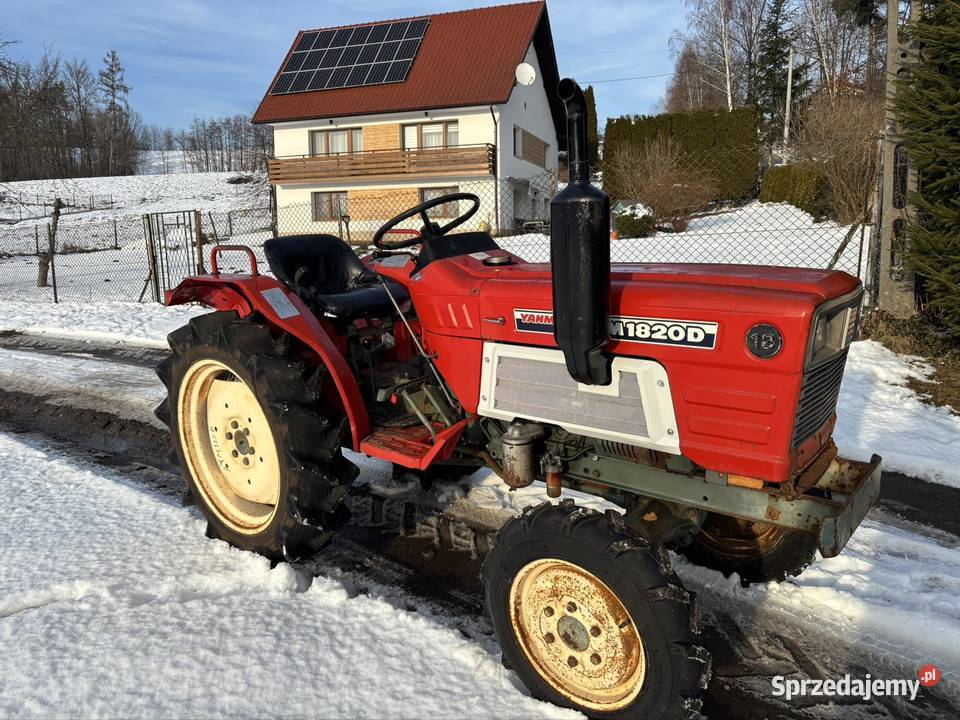 Japoński traktor Yanmar ym 1800 4x4 Dobczyce