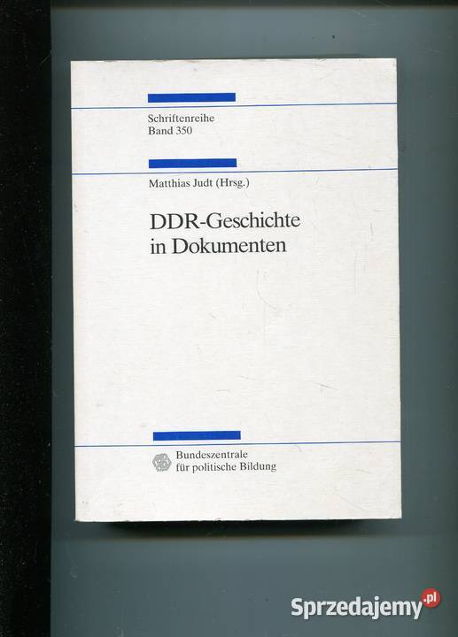 DDR Geschichte in Dokumenten Szczecin sprzedam