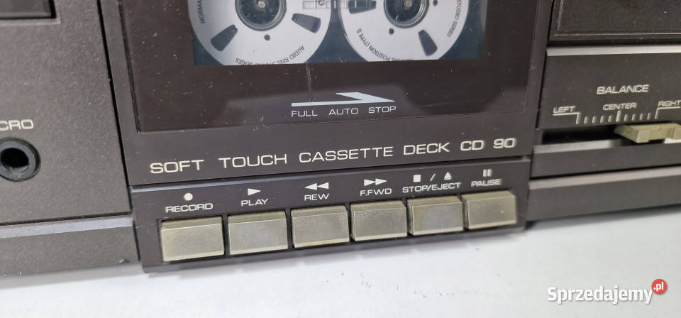 Magnetofon Cassette Deck Saba CD90 CD 90 Magnetofony Międzychód