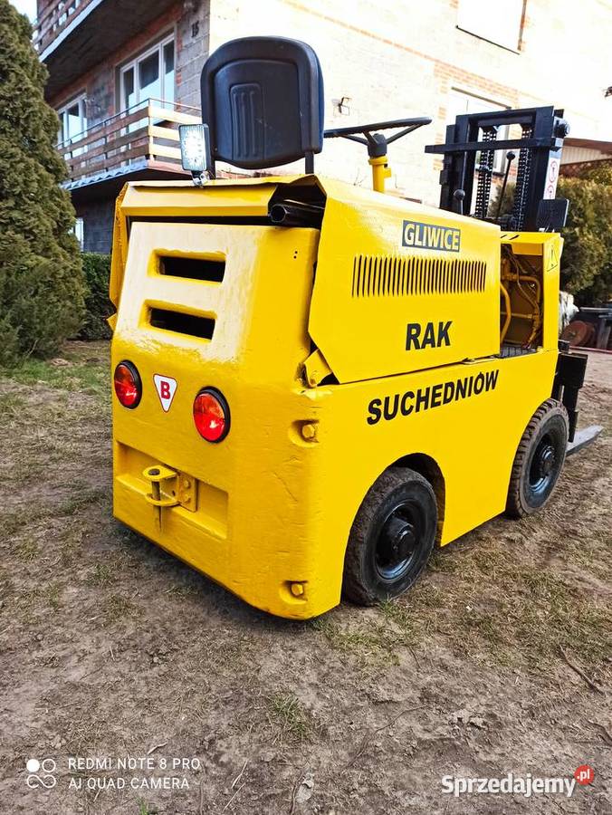 Wózek widłowy RAK łódzkie Czarna