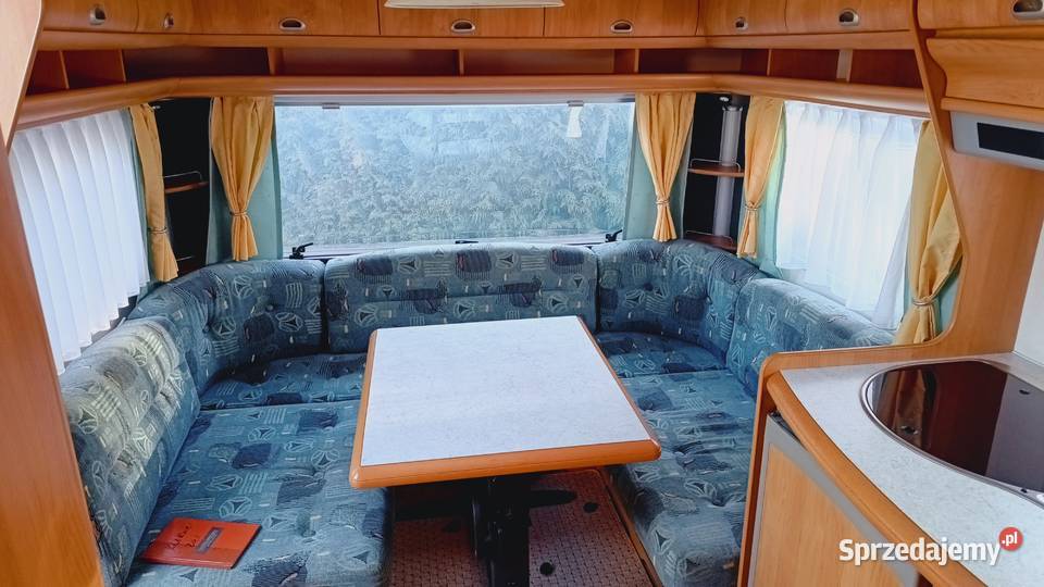 przyczepa kempingowa HOBBY campingowa kemping Międzybrodzie Bialskie