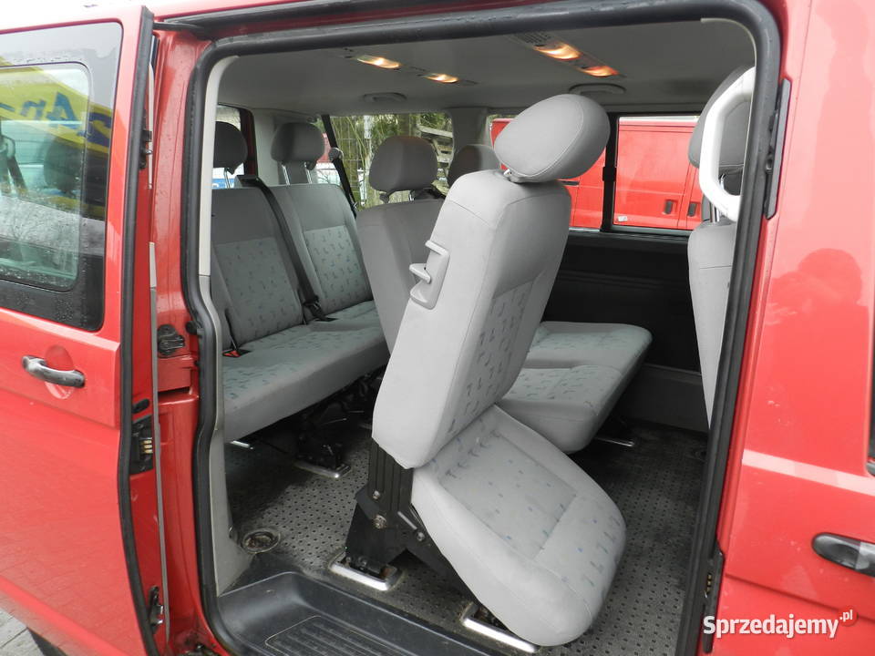 VW Transporter T5 9 Osób Klima 19TDI 105 manualna warmińsko-mazurskie Olsztyn