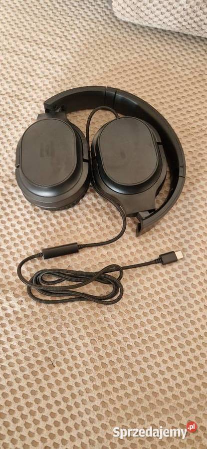 Słuchawki nauszne składane Roseland kabel typ C Słuchawki i głośniki