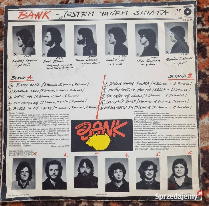 6 x Płyta Perfect Exodus Wały Jagiellońskie Vox Płyty i kasety Sosnowiec