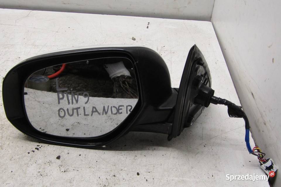 LUSTERKO LEWE 9 PIN W13 MITSUBISHI OUTLANDER III Lusterka zewnętrzne