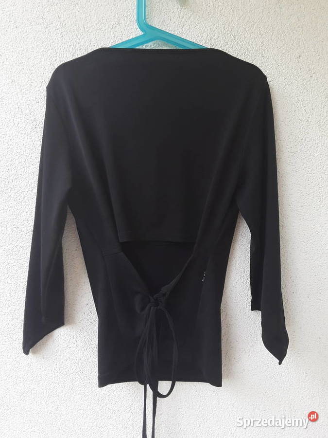Bluzka czarna r 34 półodkryte plecy Warszawa