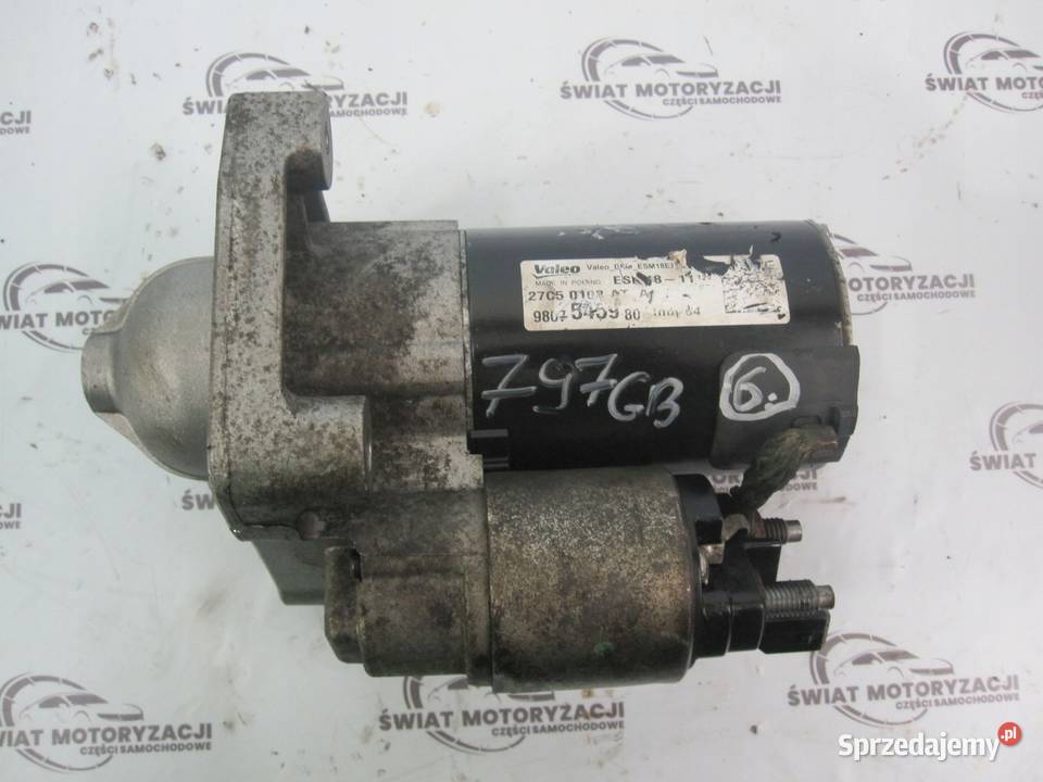 PEUGEOT 208 12 VTI HMZ HM01 82 rozrusznik Kielce