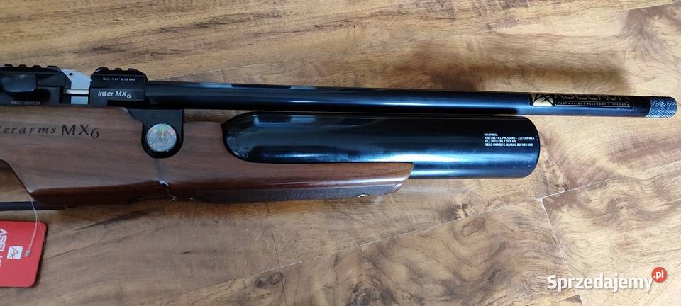 Wiatrówka PCP ASELKON MX 6 Cal 635 Ruda Śląska