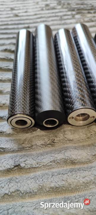 Tłumik karbonowy na wiatrówkę Sporty strzeleckie i myślistwo śląskie Ruda Śląska sprzedam