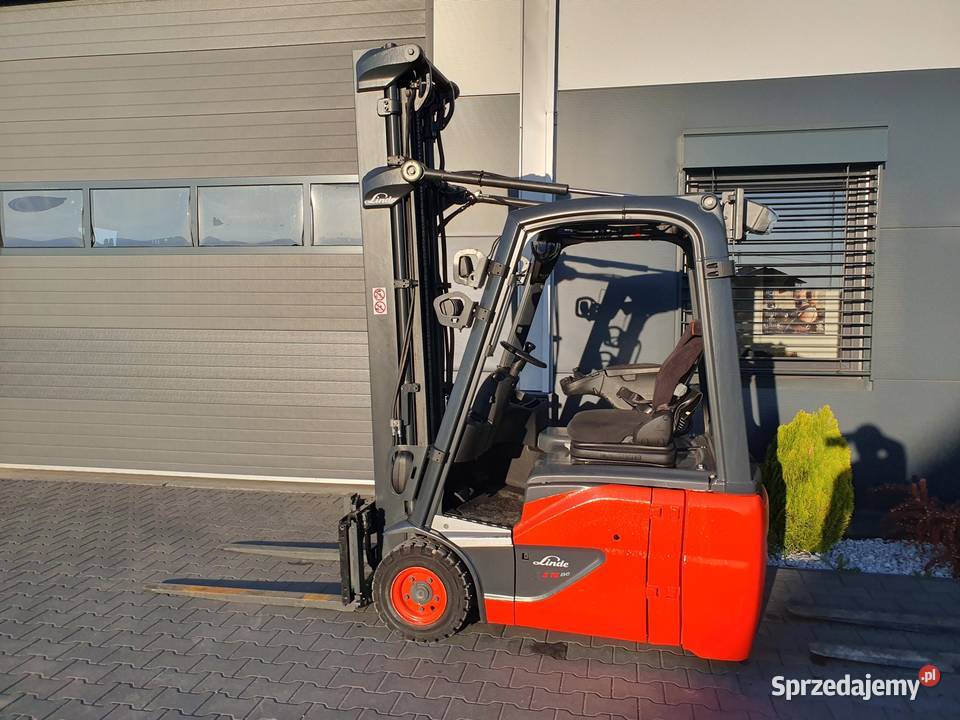 Wózek widłowy LINDE E16C 2020r OKAZJA Przesuw