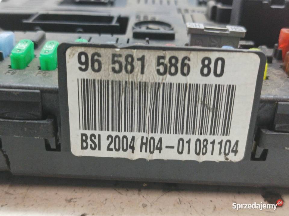 SKRZYNKA BSI 9658158680 H0401 Citroen C5 I świętokrzyskie