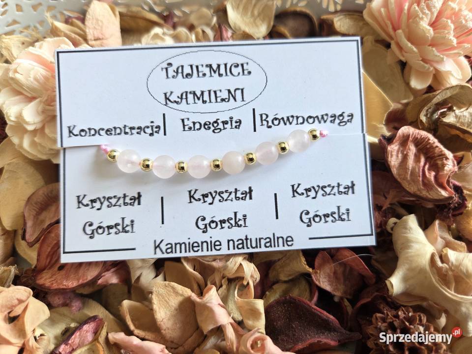 bransoletka z kamieni naturalnych zachodniopomorskie Kliniska Wielkie
