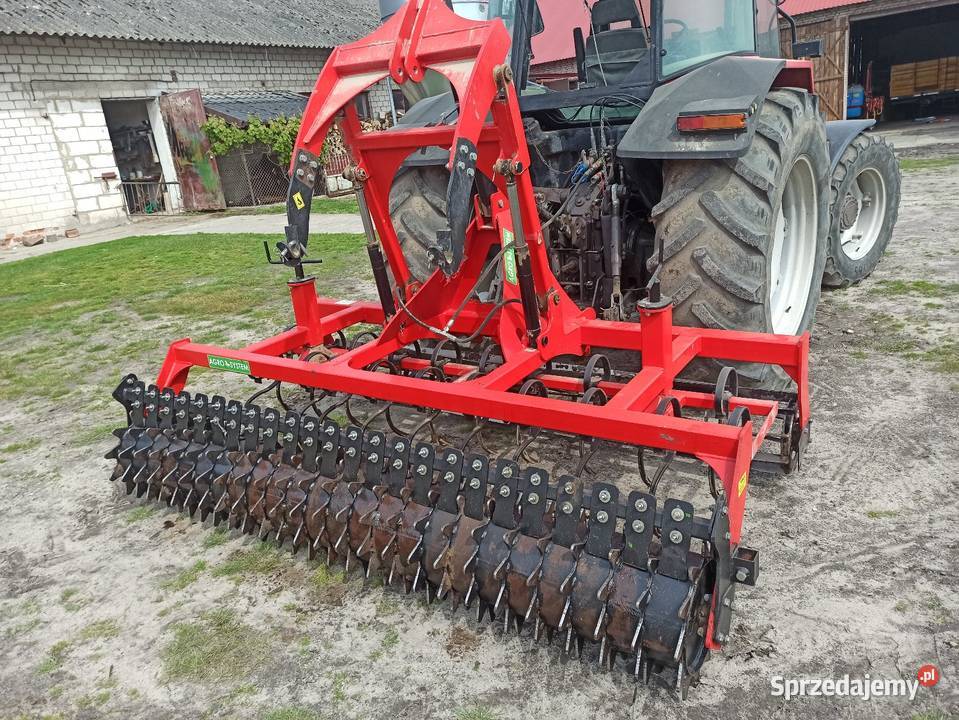 Agregat uprawowo siewny z hydropakiem AgroSystem łódzkie Piotrków Trybunalski