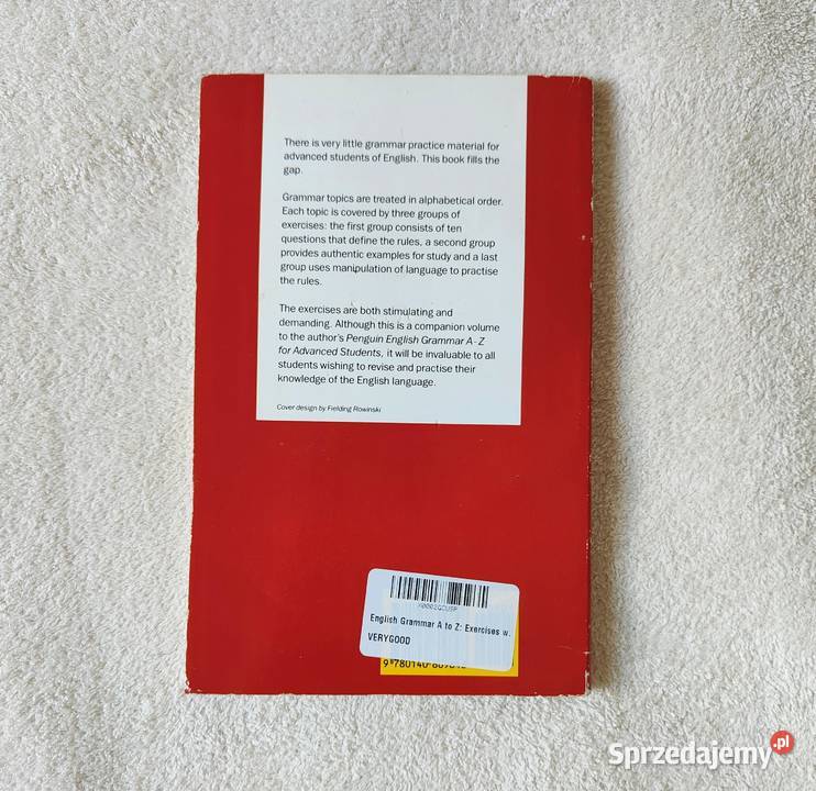 Penguin english grammar exercises AZ advanced Książki do nauki języka obcego zachodniopomorskie Szczecin