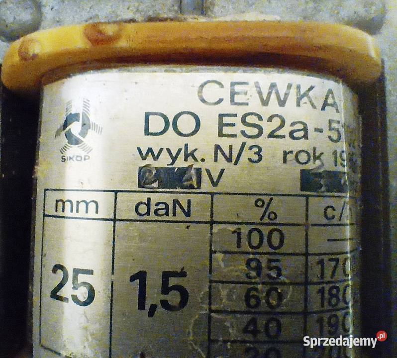 elektromagnes napędowy ES2a5102 opolskie Gierów