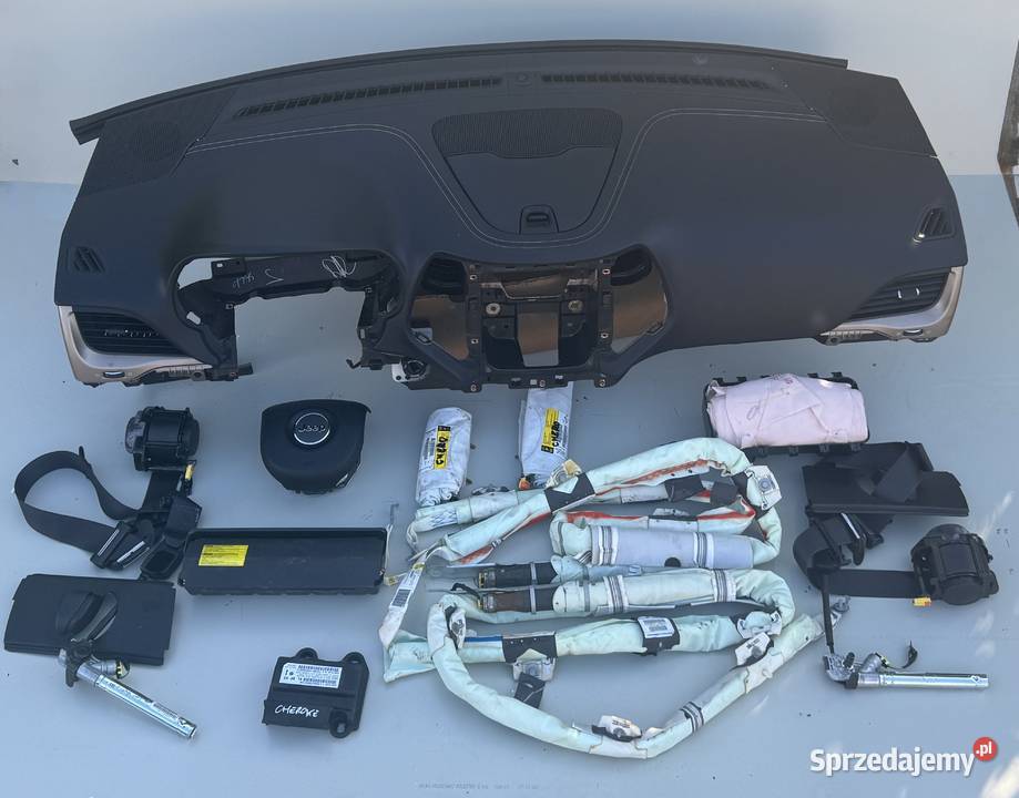 JEEP CHEROKEE KL AIRBAG DESKA PODUSZKI PASY Kłodzko sprzedam