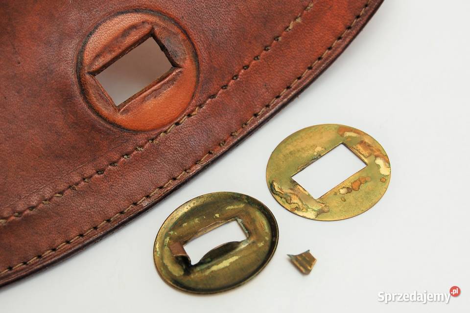 Kuferek skórzany torba vintage do ręki skóra 13cm Lublin sprzedam