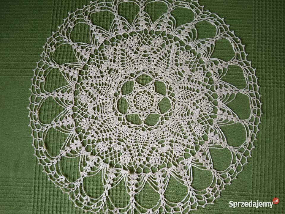 Serwetka szydełkowa łódzkie Leźnica Wielka-Osiedle