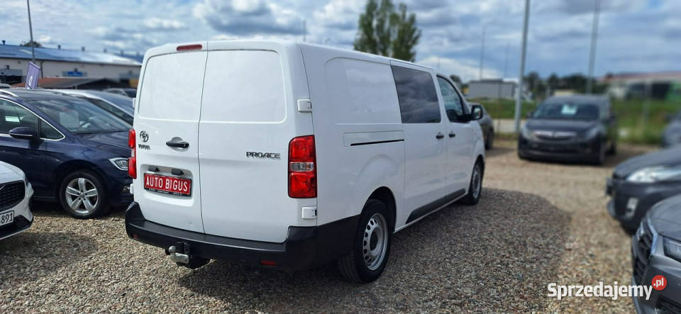 Toyota ProAce brygadówka long 6 osobowy mały serwisowany w ASO Lębork