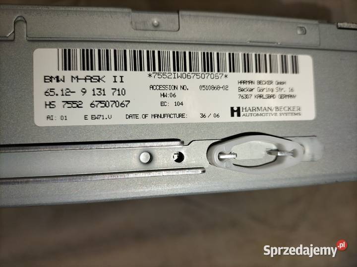 Czytnik nawigacji sterownik AUDIO PROFESSIONAL osobowe Części samochodowe Poręba