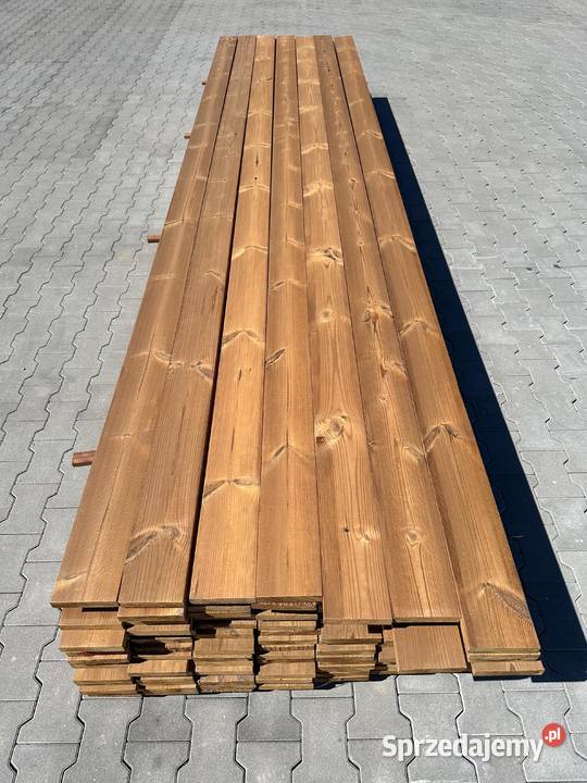 DESKA TARASOWA TARAS THERMO SOSNA 26X138MM KLASA dolnośląskie Prusice sprzedam