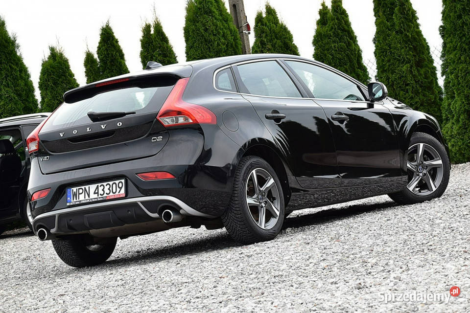 Volvo V40 20D2 120 RDesign Xenon Alcantara Led komputer pokładowy mazowieckie Nowe Kucice