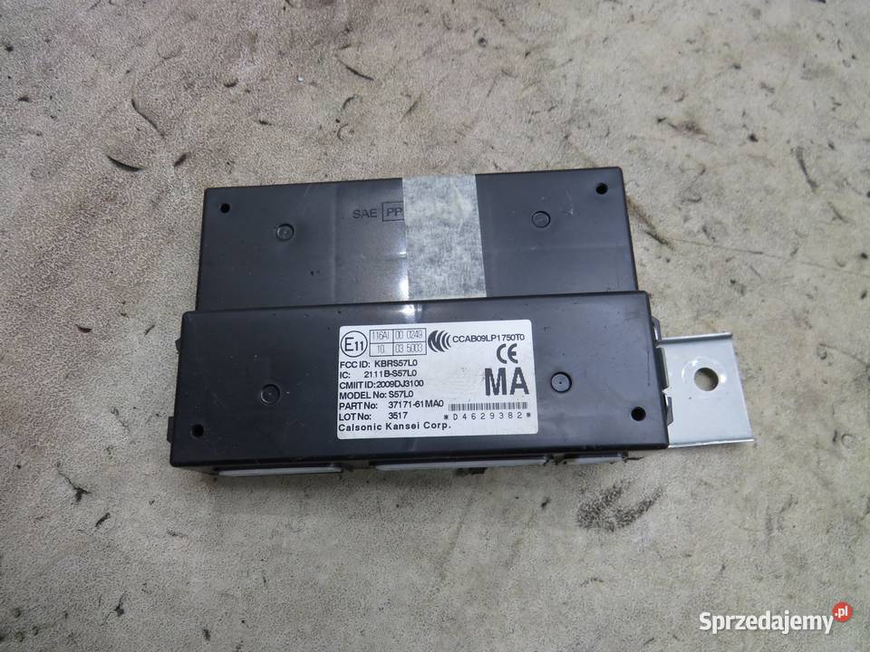 MODUŁ STEROWNIK SX4 SCROSS 3717161MA0 osobowe Motoryzacja