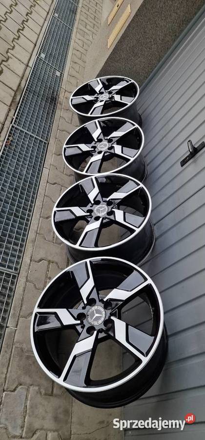 Oryginalne felgi Mercedes R18 5x112Dwie Jelcz-Laskowice