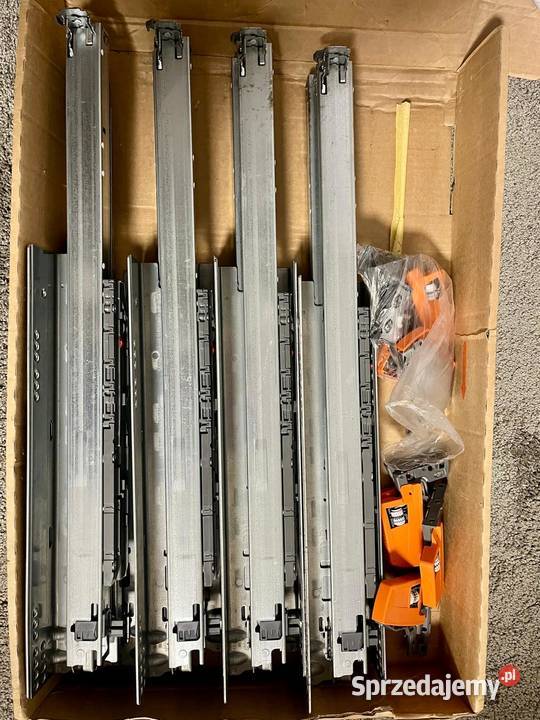 Prowadnice BLUM Tandem 500 Blumotion cichy domyk Oborniki