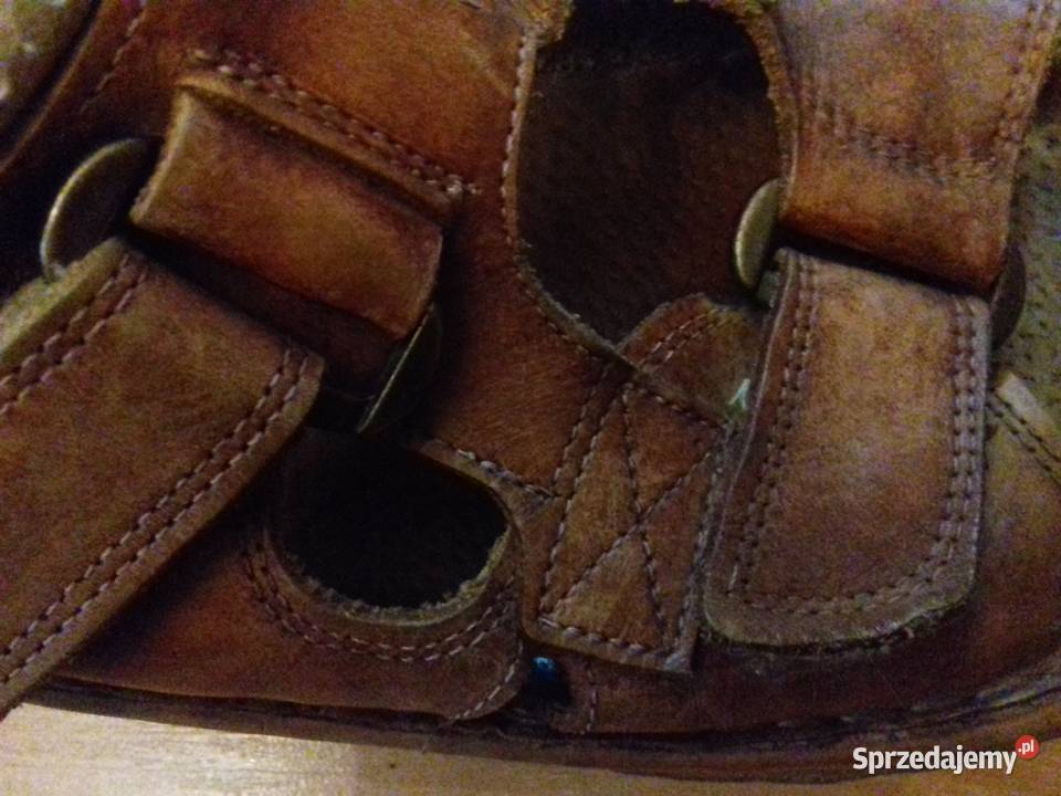 sandały skóra naturalna rozmiar 40 Męskie Warszawa