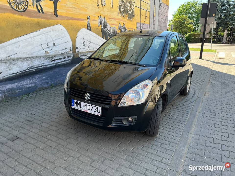 Suzuki Splash 12 2008r z klimatyzacją i hakiem mazowieckie sprzedam