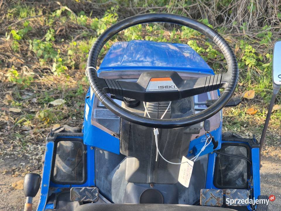 Traktorek traktor ISEKI TU167F 165 44 Wspomaganie kierownicy dolnośląskie Małuszyn