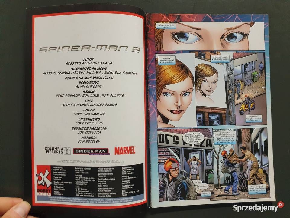 The Spectacular SpiderMan kompletna historia kredowy papier  Gdynia