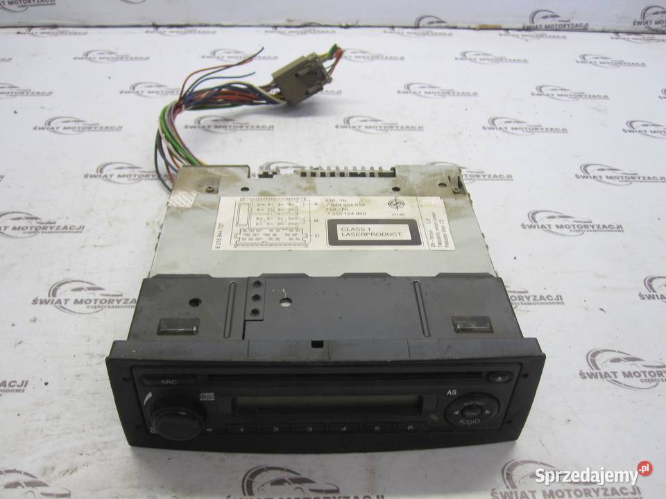 FIAT DOBLO II 13r radio CD 764935416 osobowe Sprzęt audio fabryczny świętokrzyskie