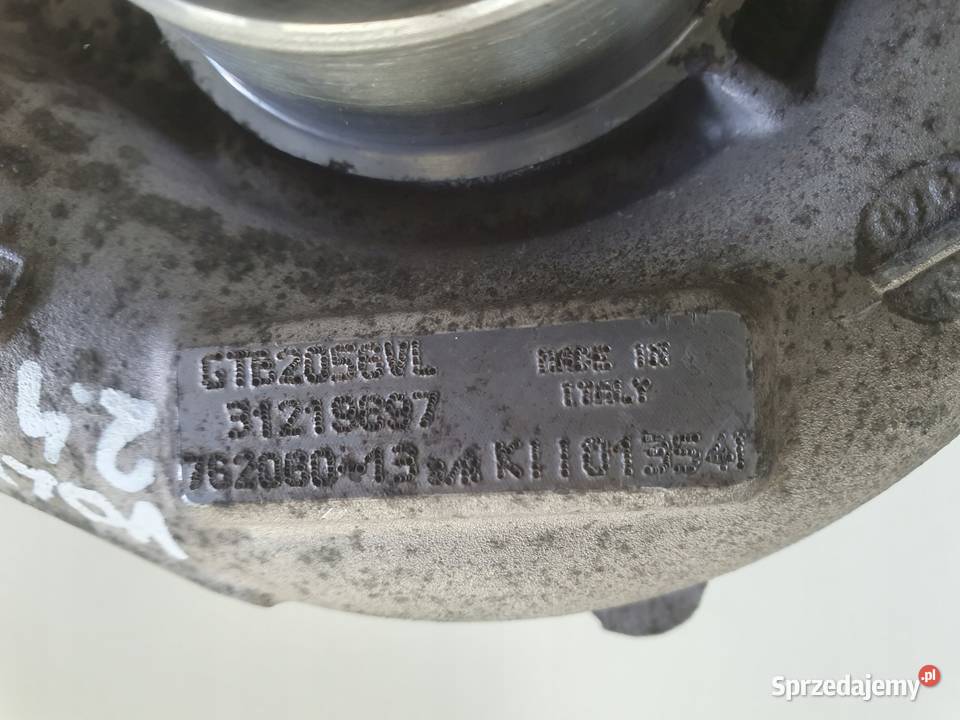 TURBOSPRĘŻARKA Volvo S80 II V70 III 24 D5 turbo Turbosprężarki Rudka