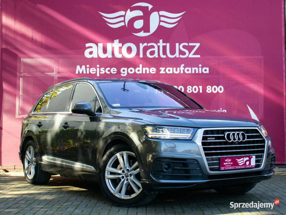 Audi Q7 Fv 23Salon Polska Full S Line Szklany centralny zamek Q7 mazowieckie Warszawa