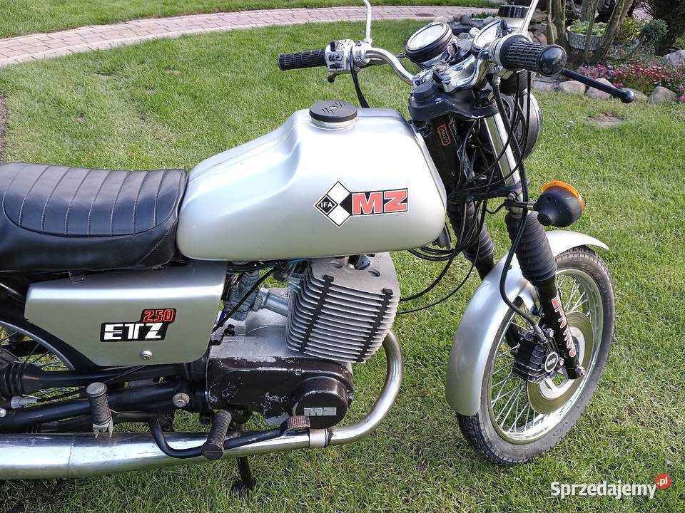 MZ etz 250 z dokumentami wielkopolskie Młynek