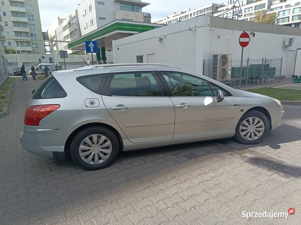 Peugeot 407 SW 29 HDi 6biegowy manual ostateczna Warszawa