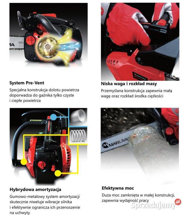 MARUYAMA MCV3101TS PIŁA PILARKA PRZECINARKA Opalenica sprzedam