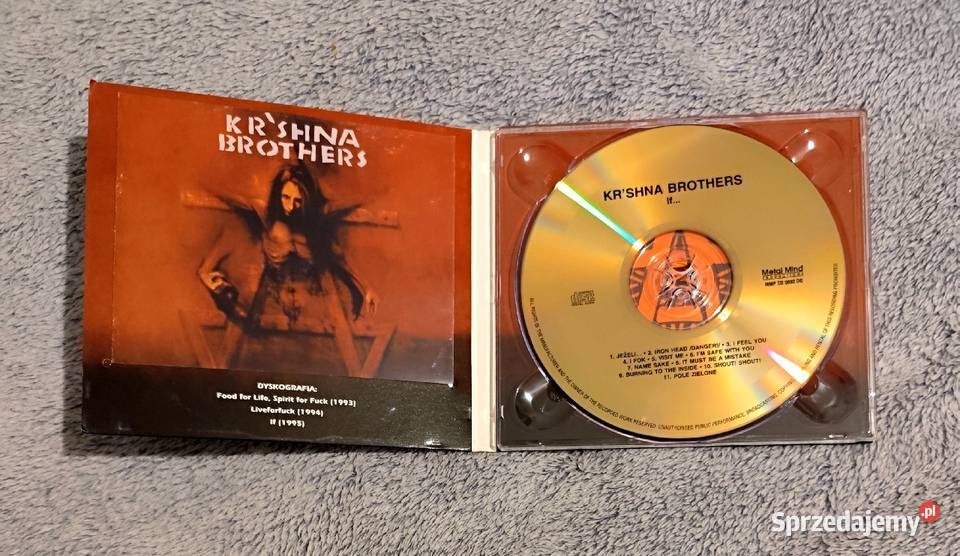 Krshna Brothers if CD rock grunge Rybnik