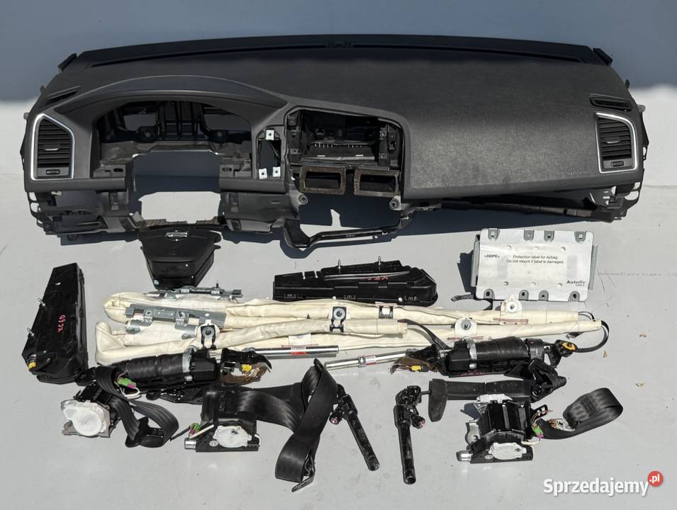 VOLVO XC60 AIRBAG DESKA PODUSZKI PASY AIR BAG dolnośląskie Kłodzko